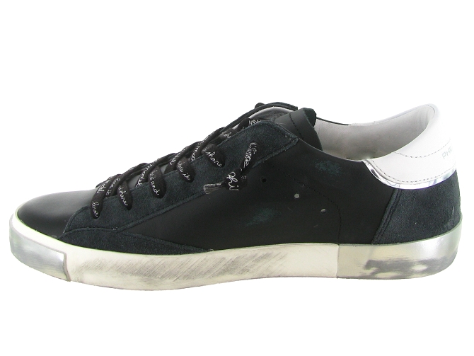 baskets et sneakers - Tendance - femme - Cuir - Noir - Philippe model5958301_4