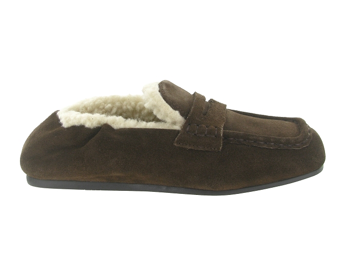 mocassins - Décontracté - femme - Nubuck - Marron - Posa5968001_2