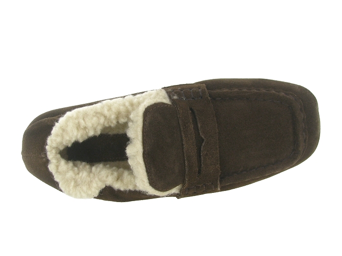 mocassins - Décontracté - femme - Nubuck - Marron - Posa5968001_3