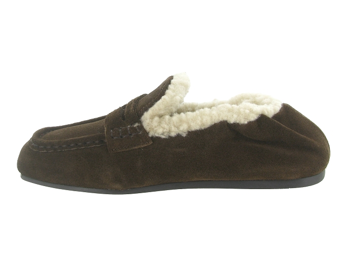 mocassins - Décontracté - femme - Nubuck - Marron - Posa5968001_4