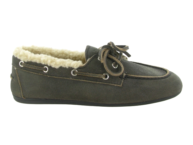 mocassins - Décontracté - femme - Nubuck - Gris - Posa5968101_2