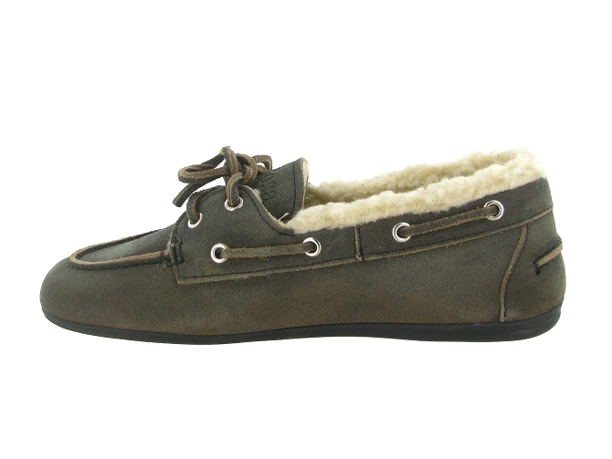 mocassins - Décontracté - femme - Nubuck - Gris - Posa5968101_4