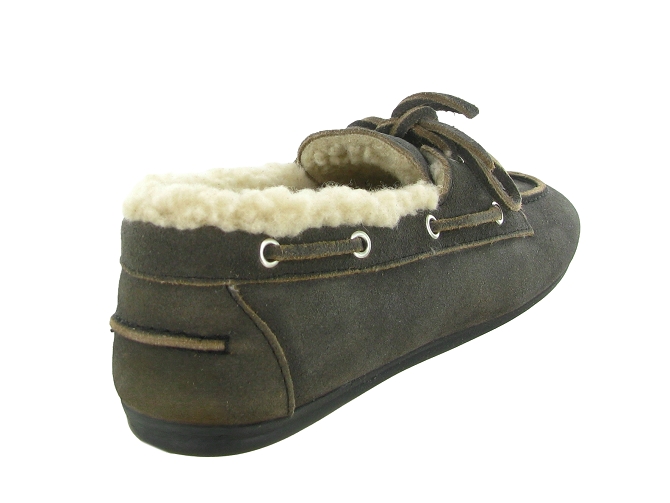 mocassins - Décontracté - femme - Nubuck - Gris - Posa5968101_5