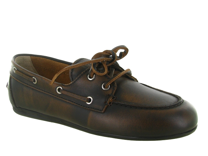 mocassins - Décontracté - femme - Cuir - Marron - Posa
