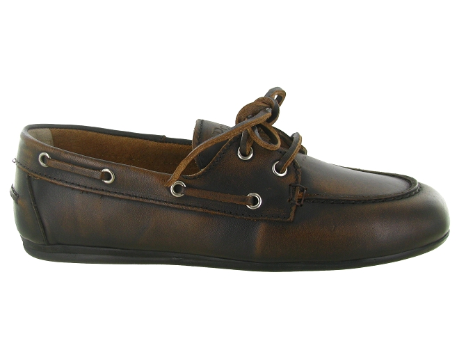 mocassins - Décontracté - femme - Cuir - Marron - Posa5968201_2