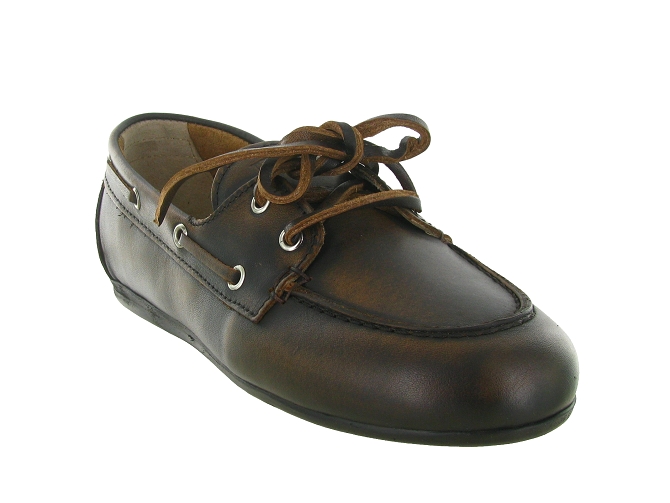 mocassins - Décontracté - femme - Cuir - Marron - Posa5968201_3