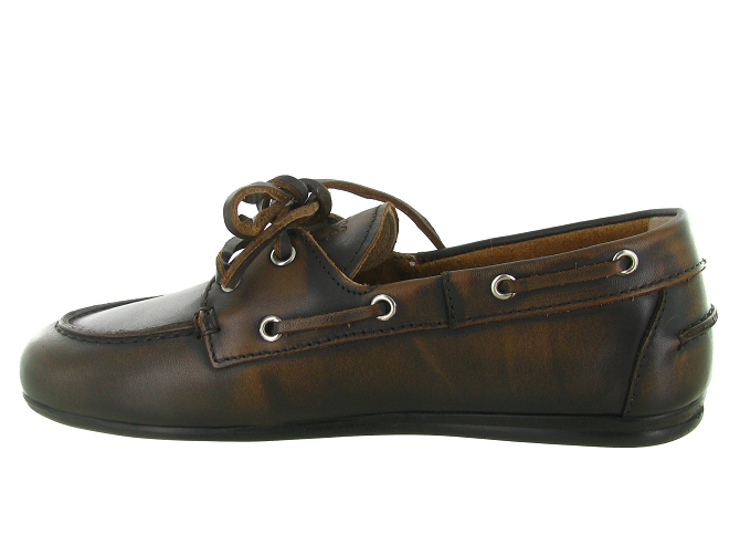 mocassins - Décontracté - femme - Cuir - Marron - Posa5968201_4