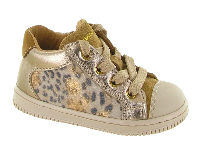 pre marche du 16 au 23 - Semelle souple - bebe fille - Cuir - Beige - Babybotte