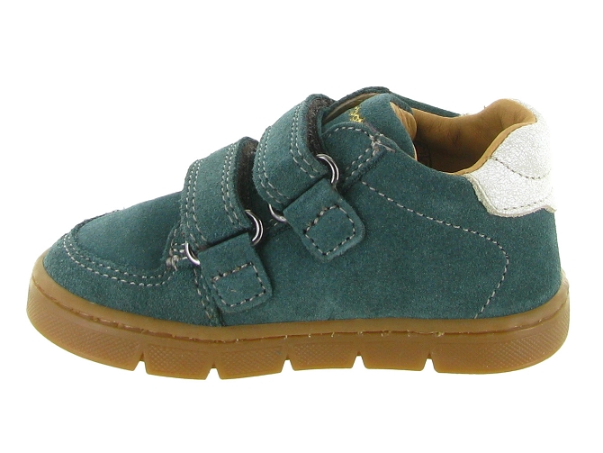 baskets et sneakers -  - bebe garcon - Cuir - Vert - Babybotte5972301_4