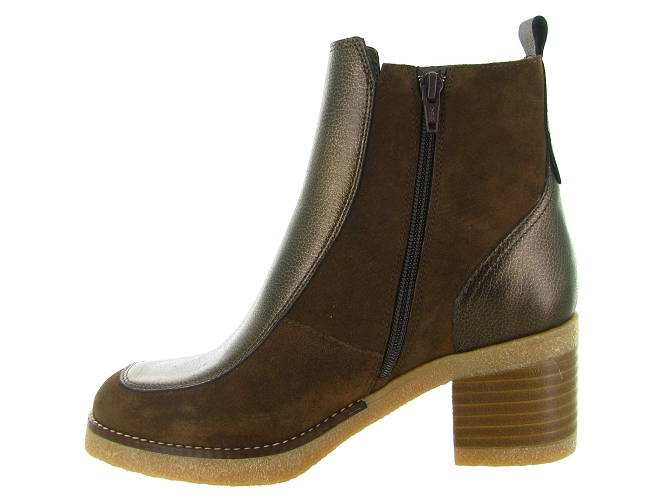 bottines et boots - Casual - femme - Nubuck - Chocolat - Minka design5988201_4