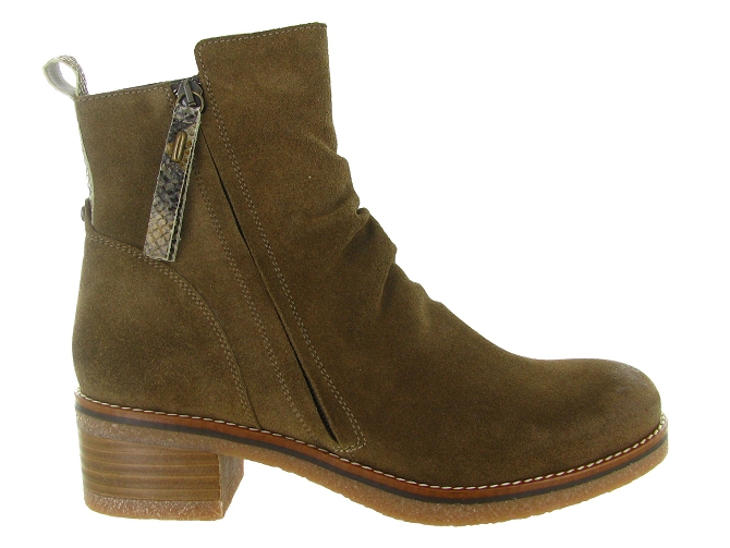 bottines et boots - Casual - femme - Nubuck - Marron - Minka design5988301_2