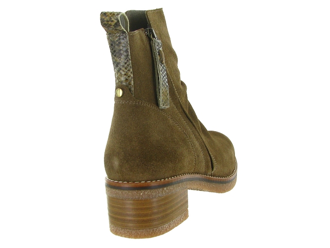 bottines et boots - Casual - femme - Nubuck - Marron - Minka design5988301_5