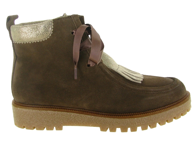 bottines et boots - Casual - femme - Nubuck - Taupe - Minka design5988701_2