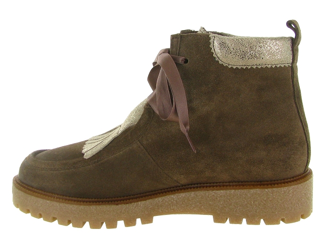 bottines et boots - Casual - femme - Nubuck - Taupe - Minka design5988701_4
