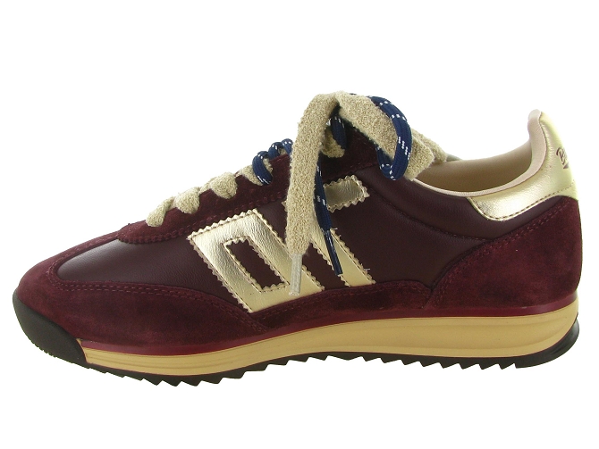 baskets et sneakers - Tendance - femme - Nubuck - Bordeaux - Back705989002_4