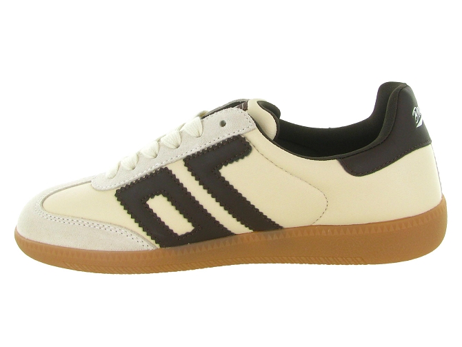 baskets et sneakers - Tendance - femme - Nubuck - Crème - Back705989201_4