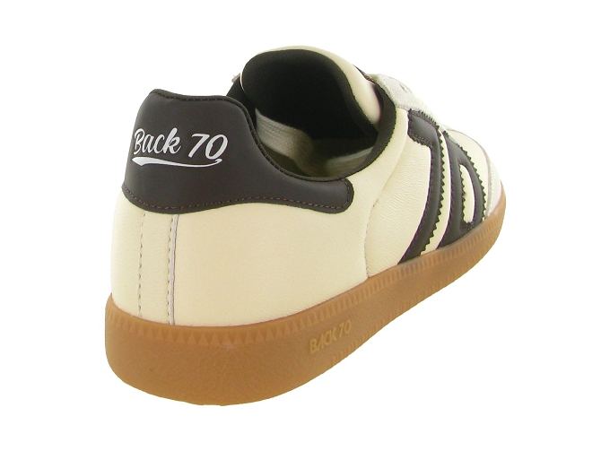 baskets et sneakers - Tendance - femme - Nubuck - Crème - Back705989201_5
