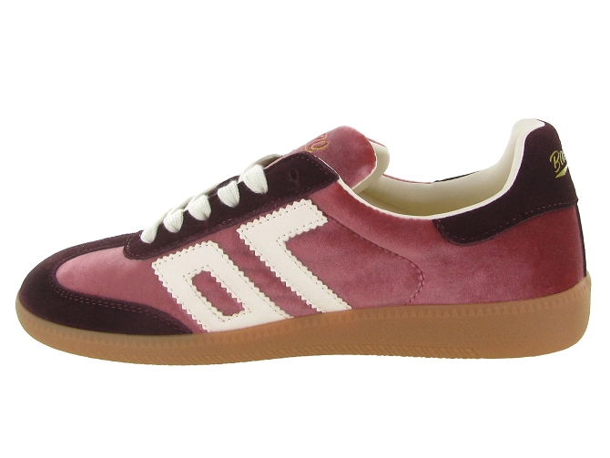 baskets et sneakers - Tendance - femme - Cuir - Bordeaux - Back705989401_4