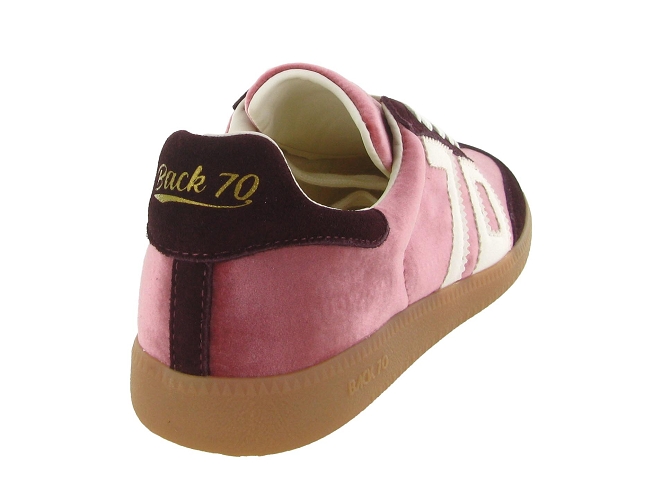 baskets et sneakers - Tendance - femme - Cuir - Bordeaux - Back705989401_5