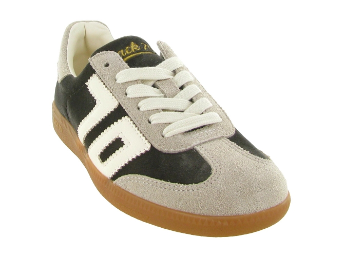 baskets et sneakers - Tendance - femme - Cuir - Gris - Back705989402_3