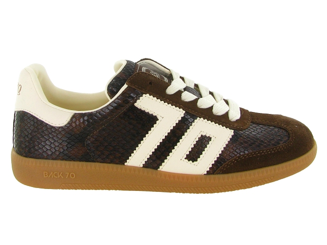 baskets et sneakers - Tendance - femme - Nubuck - Serpent - Back705989501_2