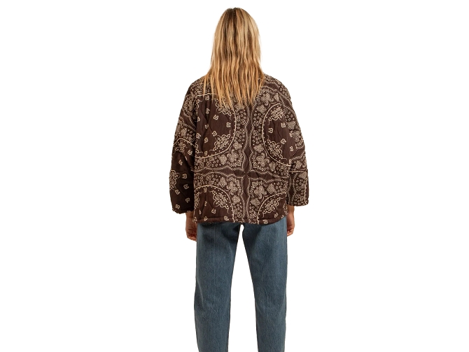 veste -   - vetement femme - Coton - Chocolat - Aokyanos5990401_3