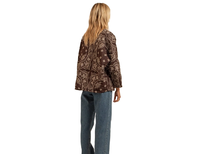 veste -   - vetement femme - Coton - Chocolat - Aokyanos5990401_5