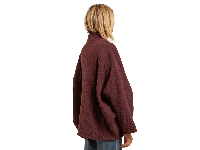 veste -   - vetement femme - Coton - Bordeaux - Aokyanos5990501_3