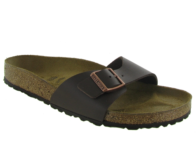 Birkenstock nu pieds madrid homme marron