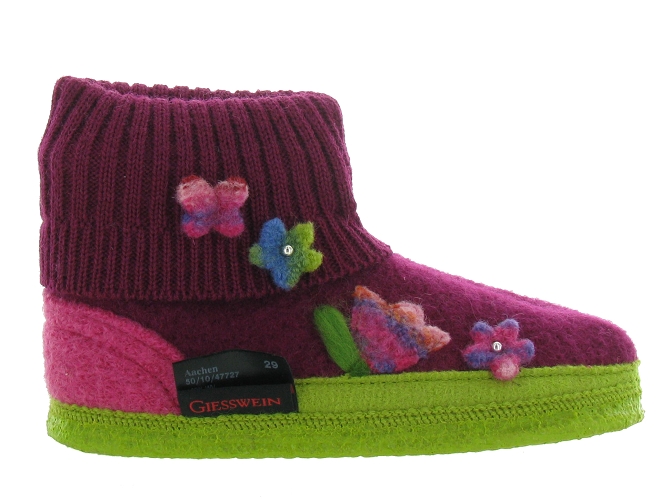 chaussons et pantoufles -  - junior garcon -  - Violet - Giesswein6147701_2