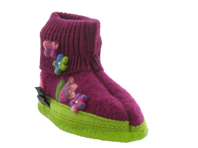 chaussons et pantoufles -  - junior garcon -  - Violet - Giesswein6147701_3