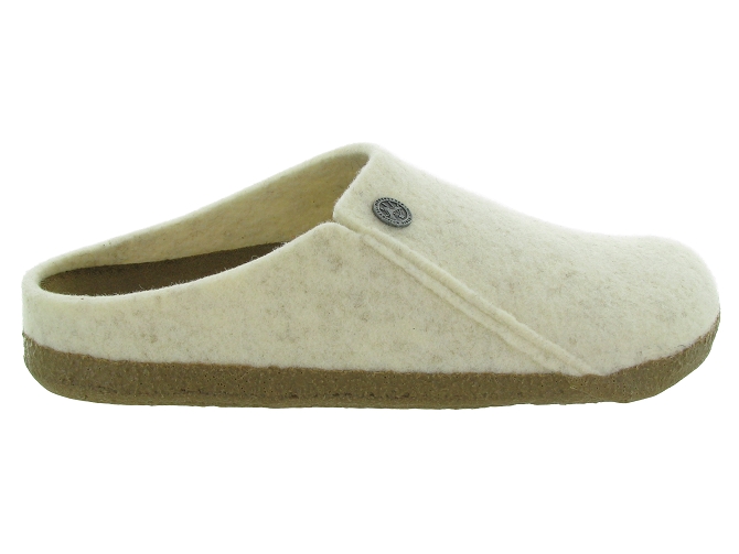 chaussons et pantoufles - Mules Sabots - femme - Laine - Beige - Birkenstock6300001_2