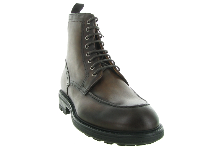 bottines et boots - Casual  - homme - Cuir - Marron - Magnanni6300701_3