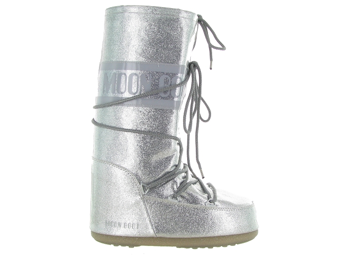 apres ski bottes fourrees - Moon boot - femme - Synthétique - Argent - Moon boot6302102_2