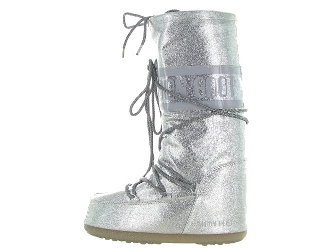 apres ski bottes fourrees - Moon boot - femme - Synthétique - Argent - Moon boot6302102_4