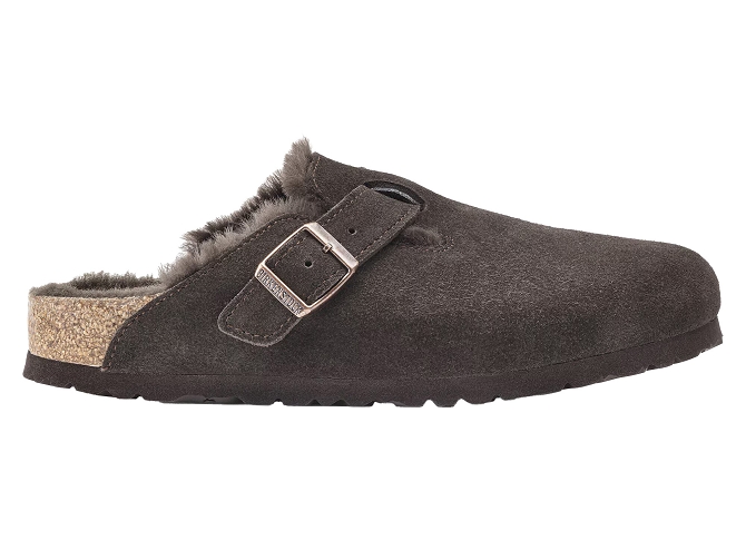 chaussons et pantoufles - Mules Sabots - homme - Nubuck - Marron - Birkenstock6302902_2