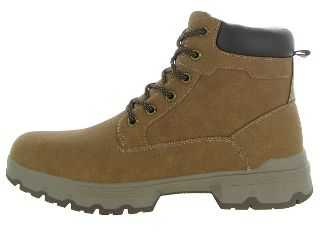 chaussures a lacets - Confort et décontracté - homme - Synthétique - Camel - Kimberfeel6303702_4