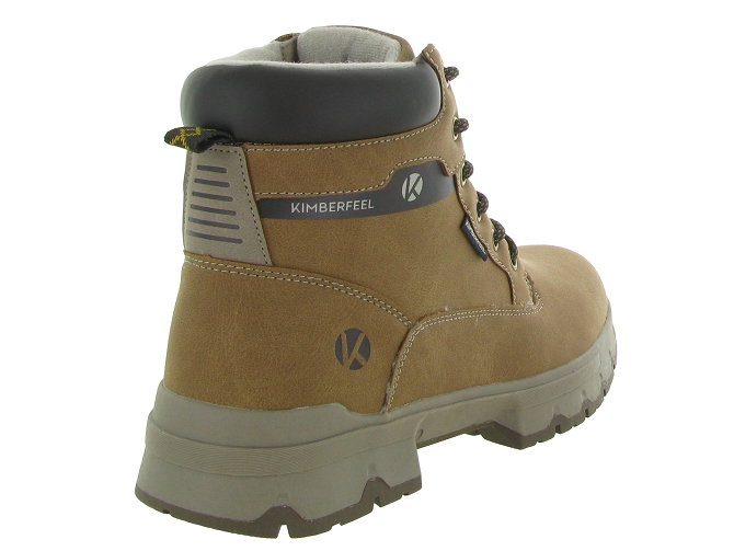 chaussures a lacets - Confort et décontracté - homme - Synthétique - Camel - Kimberfeel6303702_5