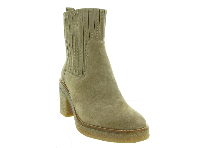 bottines et boots - Classique & Chic - femme - Nubuck - Beige - Alpe6304701_3