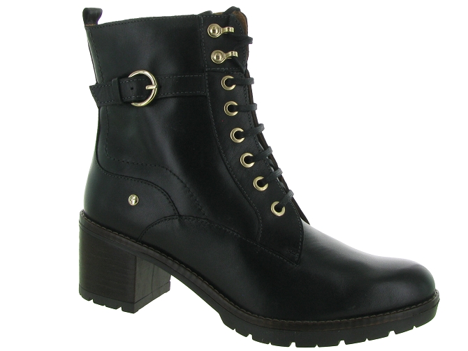 bottines et boots - Classique & Chic - femme - Cuir - Noir - Pikolinos