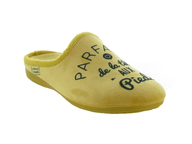 La maison de l espadrille chaussons et pantoufles 102 6 jaune6311801_2