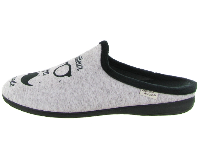 La maison de l espadrille chaussons et pantoufles 108 6 gris6311901_4