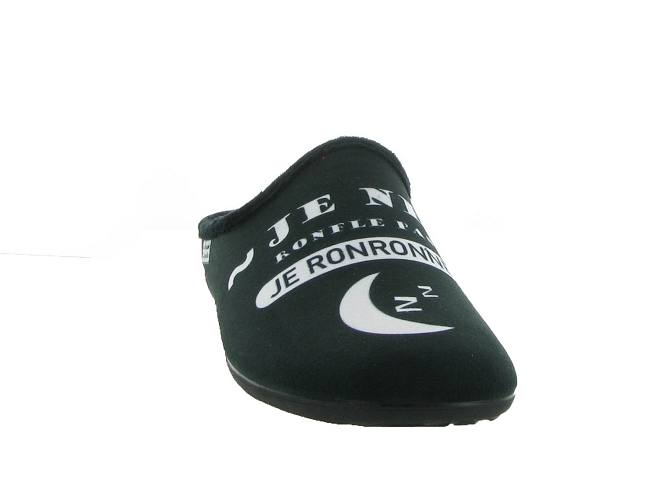 chaussons et pantoufles - Mules Sabots - homme - Synthétique - Noir - La maison de l espadrille6312001_4