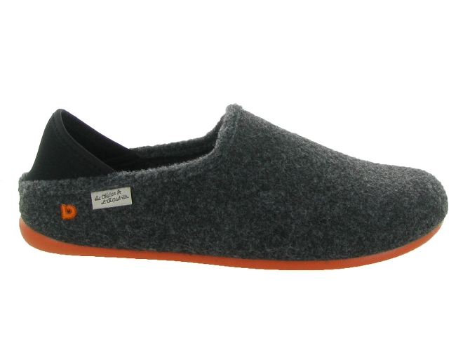 La maison de l espadrille chaussons et pantoufles 6717 anthracite6312401_2