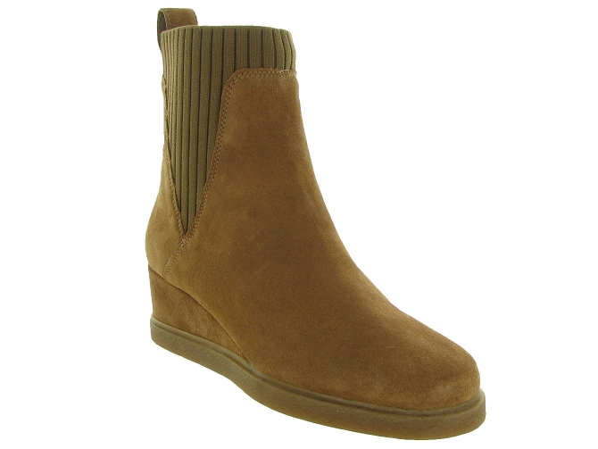 bottines et boots - Classique & Chic - femme - Nubuck - Marron - Unisa6313601_3
