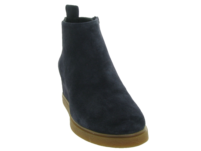 bottines et boots - Classique & Chic - femme - Nubuck - Bleu Marine - Unisa6313701_3