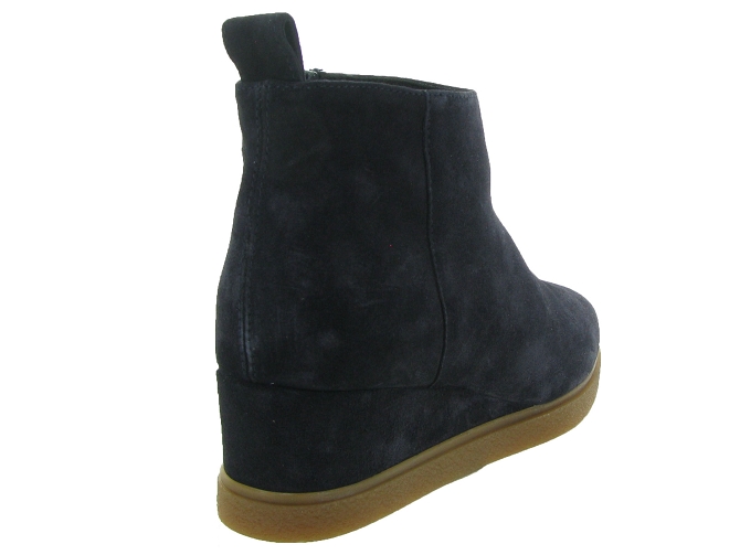 bottines et boots - Classique & Chic - femme - Nubuck - Bleu Marine - Unisa6313701_5