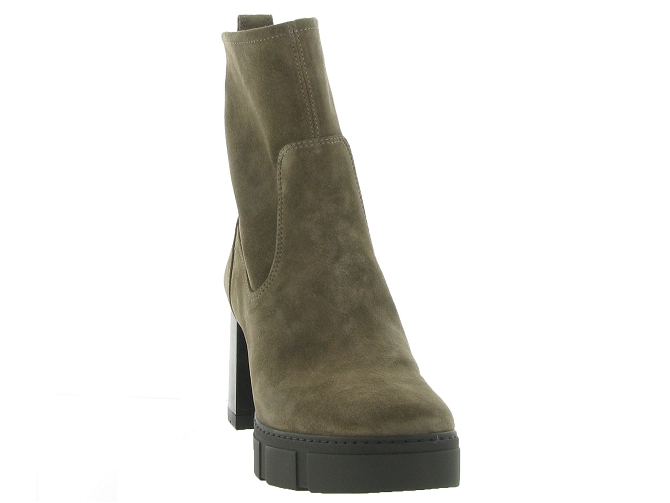 bottines et boots - Classique & Chic - femme - Cuir - Taupe - Unisa6314402_3