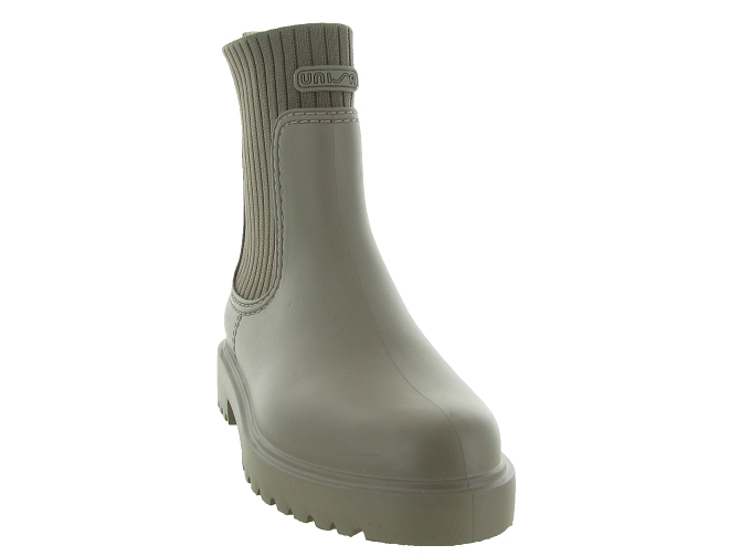 bottines et boots - Chaussette - femme - Synthétique - Taupe - Unisa6314602_3