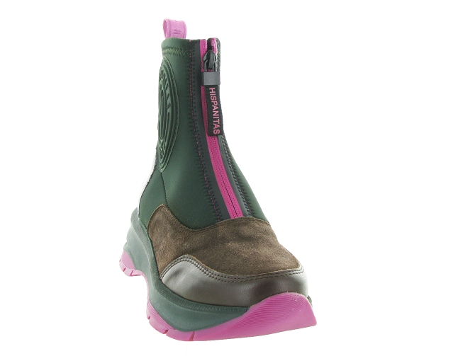 bottines et boots - Casual - femme - Synthétique - Kaki - Hispanitas6315501_3